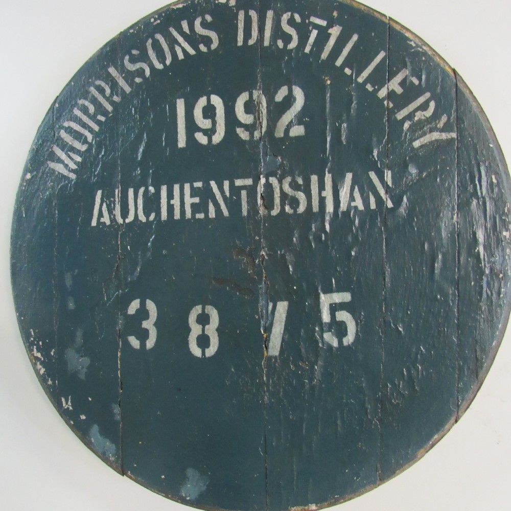 Auchentoshan Fassdeckel