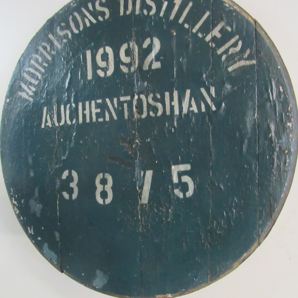 Auchentoshan Fassdeckel