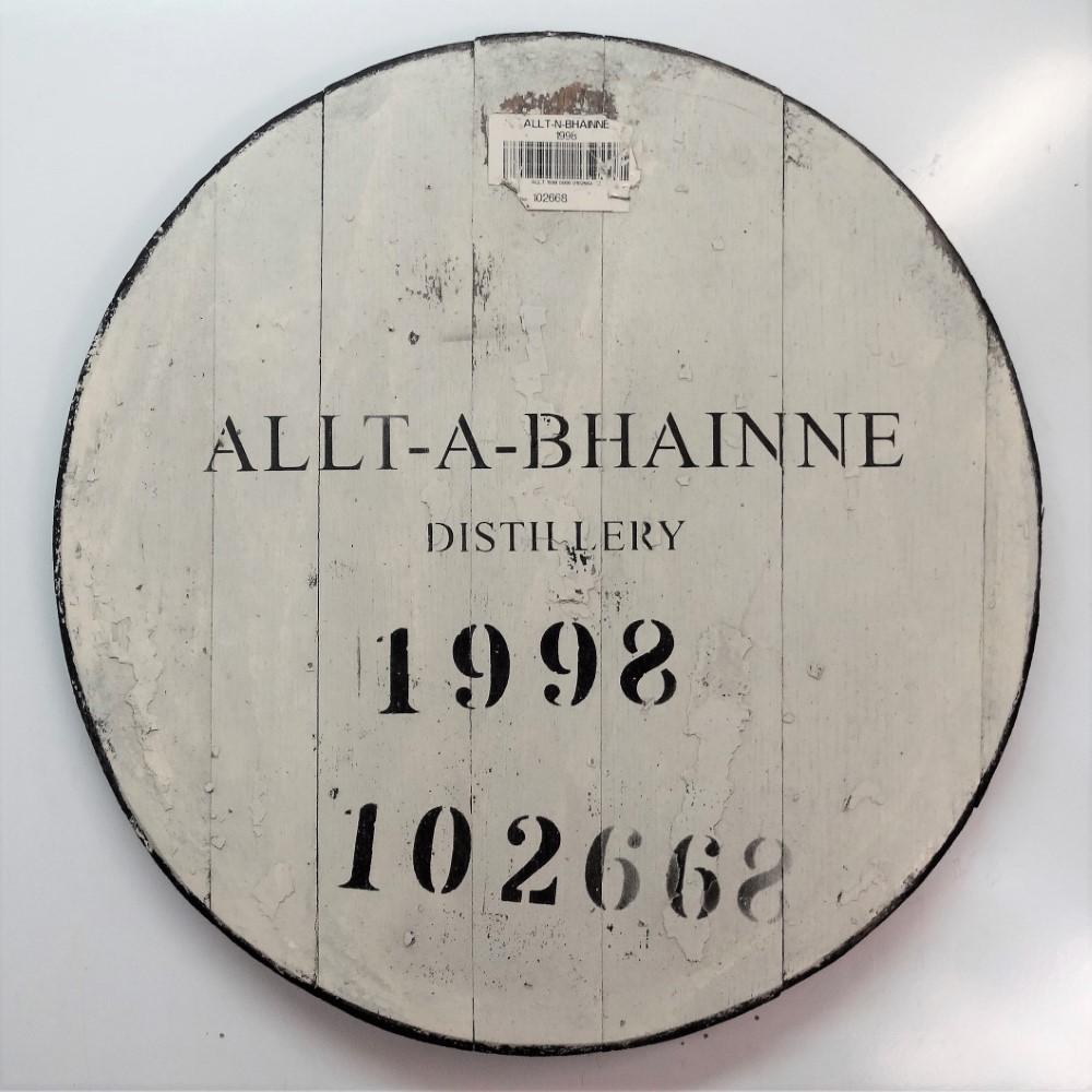 Allt-á-Bhainne Fassdeckel